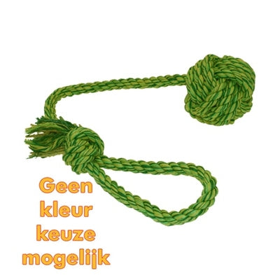 Happy Pet Nuts For Werpflostouw Met Touwbal