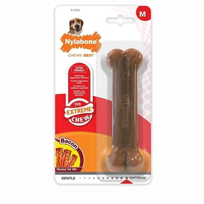 Nylabone Dura Chew Voor Harde Bijters Baconsmaak