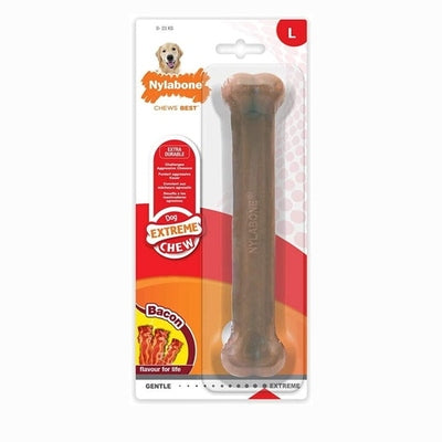 Nylabone Dura Chew Voor Harde Bijters Baconsmaak