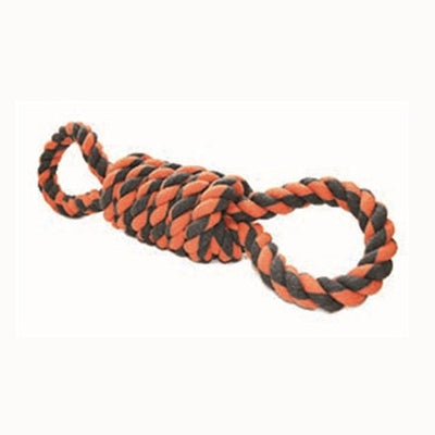 Happy Pet Nuts For Knots Extreme Spoel 8 Vorm Tugger Grijs / Oranje