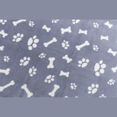 Trixie Hondendeken Kenny Fleece Bot / Pootjes Blauw
