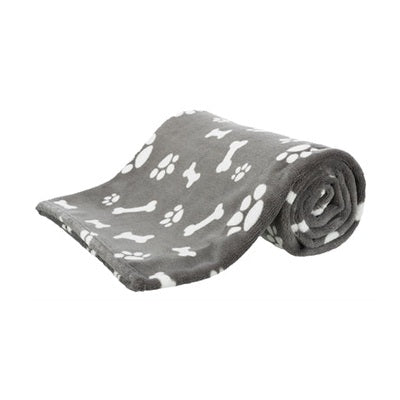 Trixie Hondendeken Kenny Fleece Bot / Pootjes Grijs