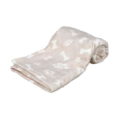 Trixie Hondendeken Kenny Fleece Bot / Pootjes Beige