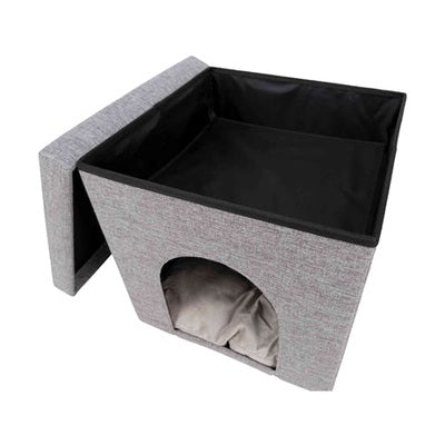 Trixie Poef Kattenmand Relax-Iglo Alois Grijs