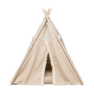 Trixie Kattenmand Tipi Boho Beige