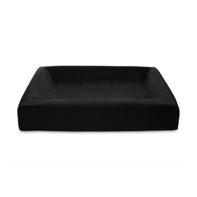 Bia Bed Royal Fluweel Hoes Hondenmand Zwart