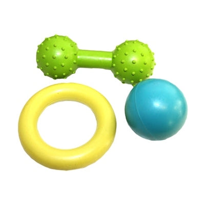 Happy Pet Little Rascals 3St Rubber Multipack